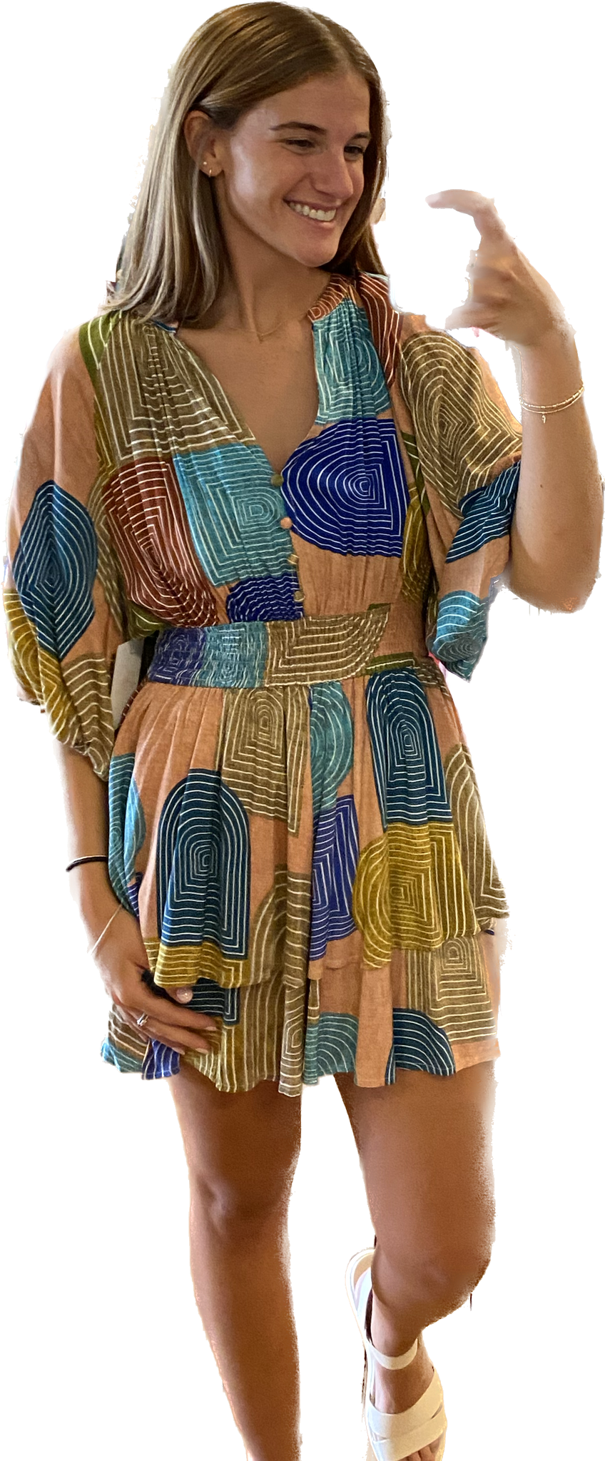 Lost In Thought Romper