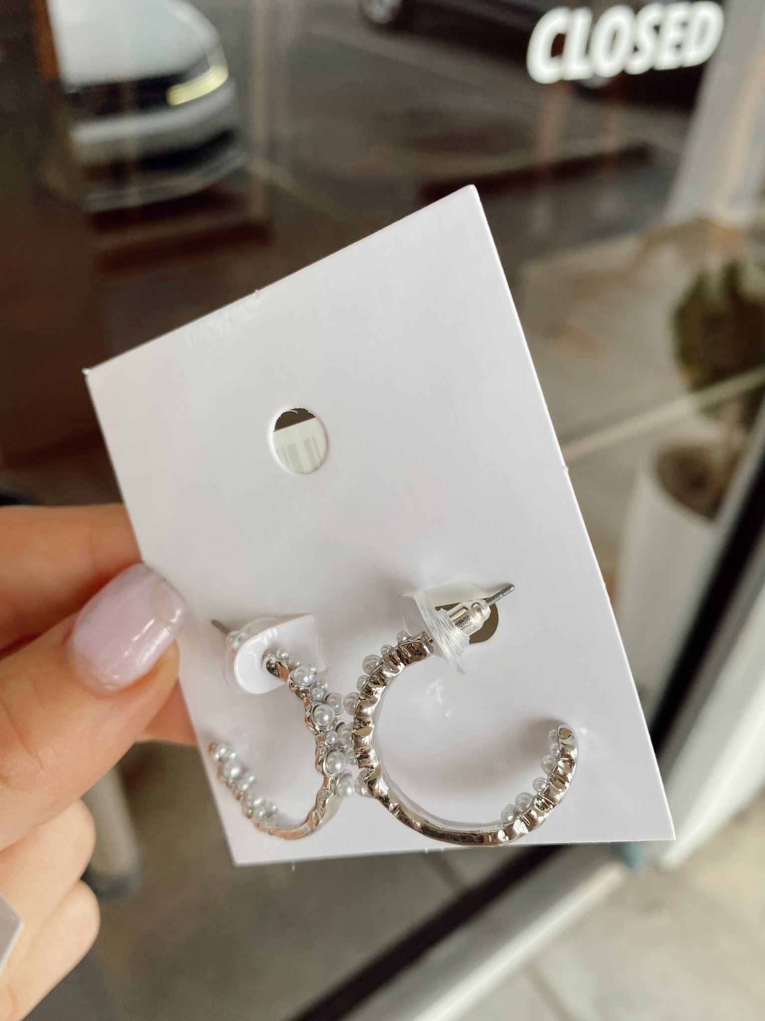 Laverne Earrings - Silver