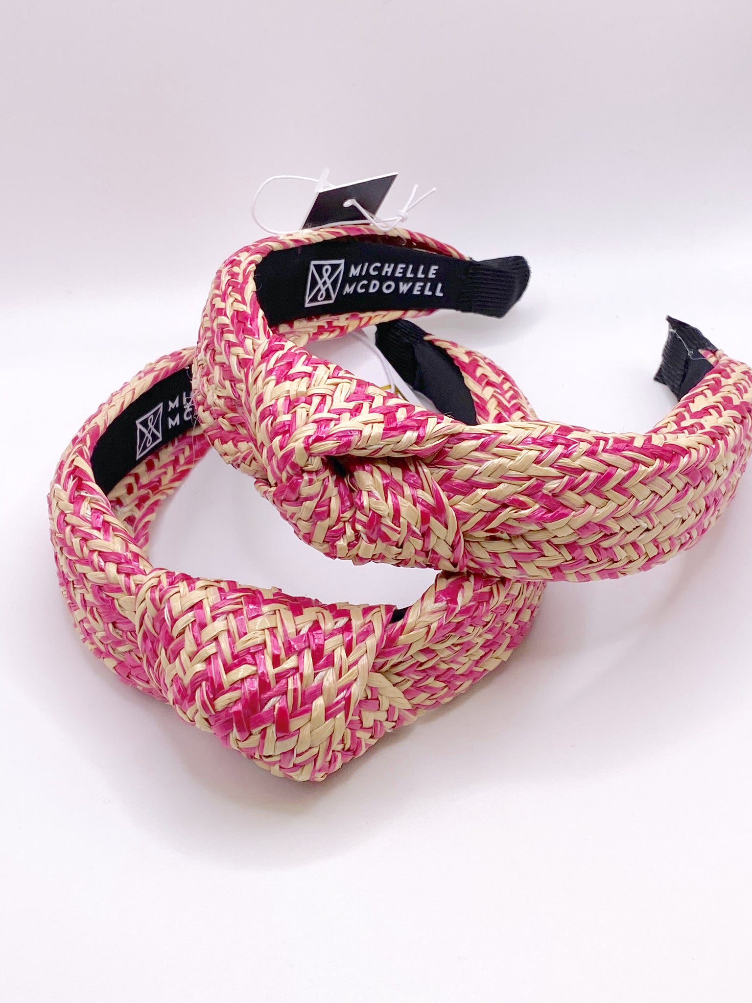 Sunny Headband - Pink and Natural