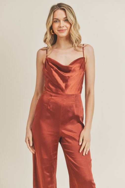 Phoenix Satin Jumpsuit