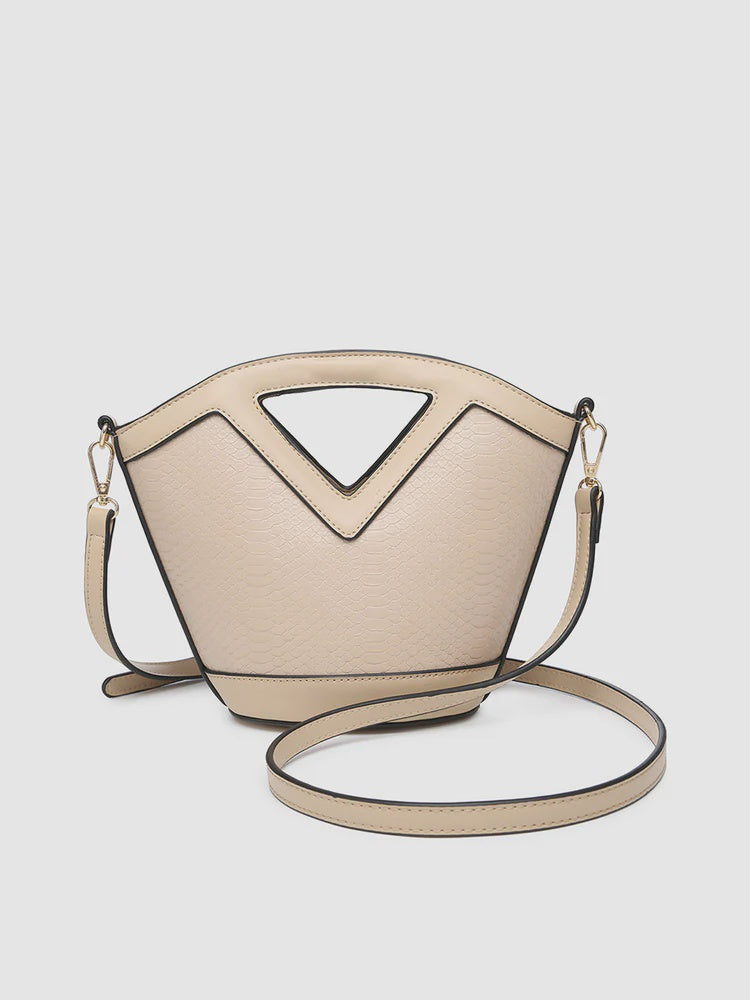 Ashlyn Snake Bucket Bag