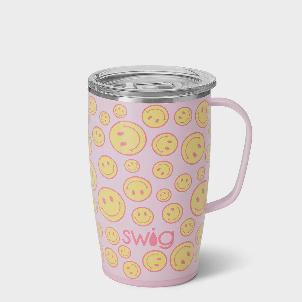 Oh Happy Day Travel Mug - 18oz