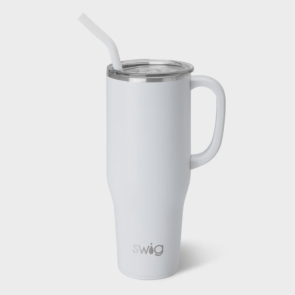 Mega Mug 40oz - Diamond White